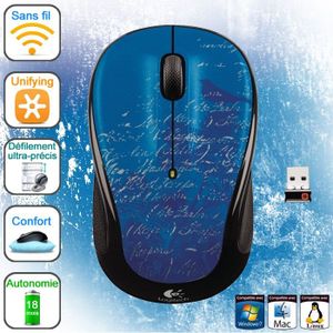SOURIS Logitech Wireless Mouse M325 Indigo Scroll