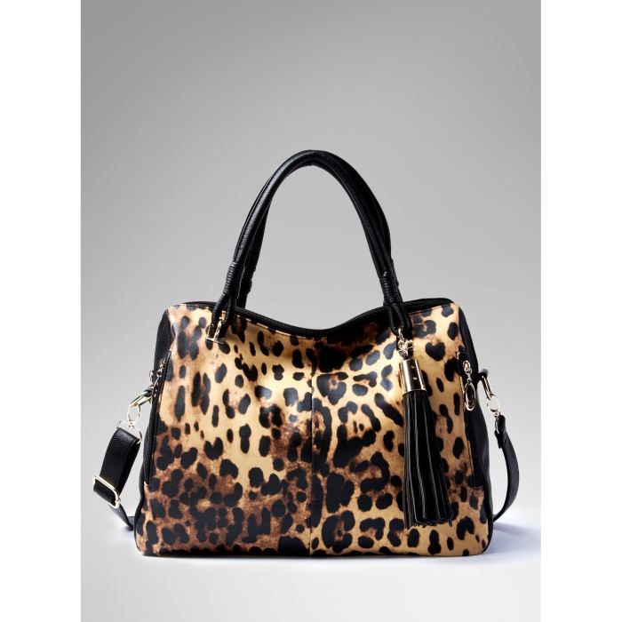 Sac à main léopard Ditla pour Femme - Sac à main léopard Orné d ... Sac à main léopard Ditla pour Femme - Sac à main léopard Orné d ...