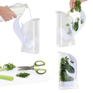 KITCHEN ARTIST MEN339 Set de conservation herbes aromatiques