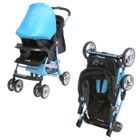 POUSSETTE-CHASSIS POUSSETTE NANIA Combiné TS Atlanta Blue
