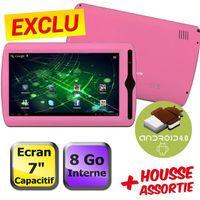 TABLET PC Storex eZee'Tab7 Color Rose 8Go