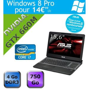 ORDINATEUR PORTABLE Asus G55VW-SO039V
