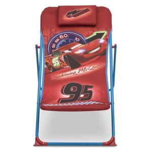CARS Chaise de plage enfant
