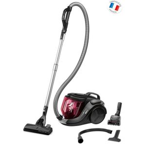 ROWENTA RO6963EA X-TREM POWER CYCONIC Aspirateur traîneau sans sac - 750W - 75 dB - A - Fuchsia