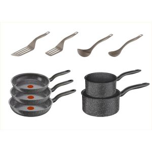 TEFAL METEOR Batterie de cuisine 9 pi?ces YY3023FA 16-18-20-24-28cm Tous feux dont Induction