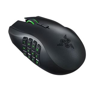 RAZER Souris Gamer NAGA EPIC CHROMA - Sans fil - Laser - Rétroéclairé RGB - 8200 dpi - 19 boutons