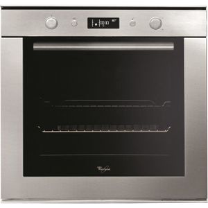 WHIRLPOOL AKZM793IX - Four électrique encastrable - Air pulsé vari+ - 73 L - Catalyse - A - L 59,5 x H 59,5 cm - Inox