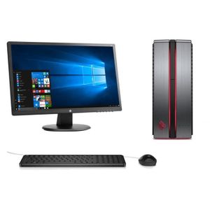 OMEN BY HP PC Gamer -870023NF 8Go de RAM -Intel Core I5-6400 - NVIDIA GTX 1070 8Go DDR5 - Disque Dur 1To + Ecran24o-24\