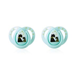 TOMMEE TIPPEE 2 Sucette Moda Close To Nature 0-6m - Garçon