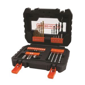 BLACK&DECKER Coffret 31 accessoires perçage vissage A7233