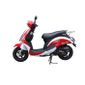 SCOOTER Scooter Eurocka Retro New Cute 50QT-3 Blanc/Rouge