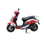  Scooter Eurocka Retro New Cute 50QT-3 Blanc/Rouge