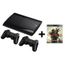 PLAYSTATION 3 PS3 12 GO NOIRE + 2 DUAL SHOCK + CRYSIS 3