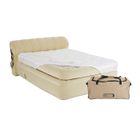 LIT D APPOINT - LIT PLIANT AEROBED Matelas gonflable 152x198 + tête de lit