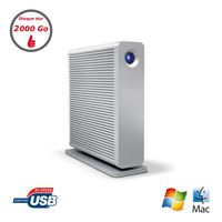 DISQUE DUR EXTERNE LaCie d2 Quadra USB 3.0 Disque dur 2000 Go externe