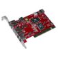 CARTE CONTROLEUR Advance Carte PCI Combo USB 2.0 et Firewire