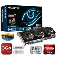 CARTE GRAPHIQUE Gigabyte AMD HD7970 3Go GDDR5 GHz Edition