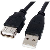 CABLE RESEAU - TELEPHONIE Cdiscount Rallonge USB 2.0 AA M/F