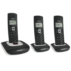TELEPHONE FIXE LOGICOM NOVA 553 Noir