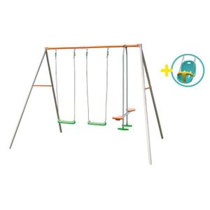 BALANCOIRE - STATION JEUX Portique métal 2,25 m BALANCOIRE - STATION JEUX Portique métal 2,25 m