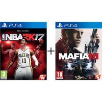 JEU PS4 NBA 2K17 + Mafia III Jeux PS4 JEU PS4 NBA 2K17 + Mafia III Jeux PS4