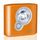 SPOTS - LIGNE DE SPOTS PHILIPS SpotOn détecteur de mouvement Ultra orange