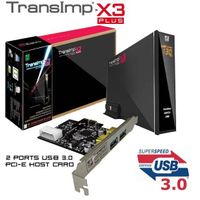 BOITIER - STATION POUR COMPOSANT PC Mukii TransImp 3.5" USB3.0 TIP-375U3-BK