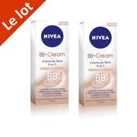 HYDRATANT CORPS VISAGE NIVEA BB Crème Médium 50 ml x 2