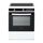 CONTINENTAL EDISON CICM603ZW Cuisinière table indu