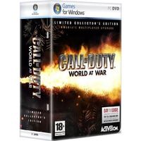 JEU PC CALL OF DUTY WORLD AT WAR COLLECTOR /JEU PC DVD-RO JEU PC CALL OF DUTY WORLD AT WAR COLLECTOR /JEU PC DVD-RO