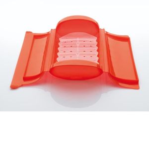 WPRO LSC400 Coffret papillote rouge avec filtre pour 3-4 personnes