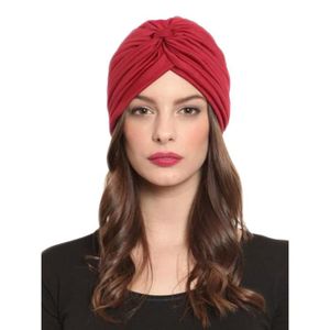CHAPEAU , BOB Chapeau Femme Style Turban Effet Croisé Rouge CHOI. \u2039\u203a