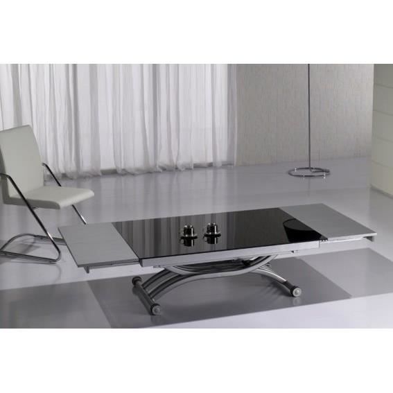 table basse form relevable extensible
