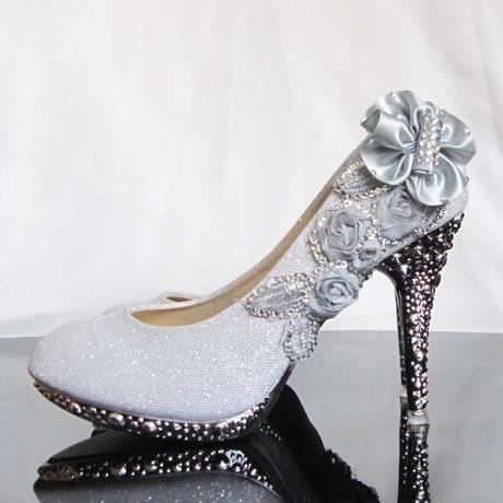 Chaussure A Talon Argenté Pour Mariage Chaussure A Talon Argenté Pour Mariage