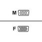 CABLE D'ALIMENTATION Dexlan - Rallonge écran LCD - SVGA HD15 M/F - 15 m