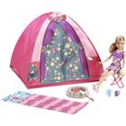 POUPEE-POUPON Barbie Tente Et Stacie