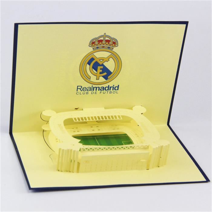 carte anniversaire real madrid