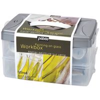 PEBEO Coffret Atelier Vitrail 10*45 ml PEBEO Coffret Atelier Vitrail 10*45 ml