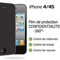 ACCESSOIRES TELEPHONIE Film confidentialité iphone 4/4S effet 360°