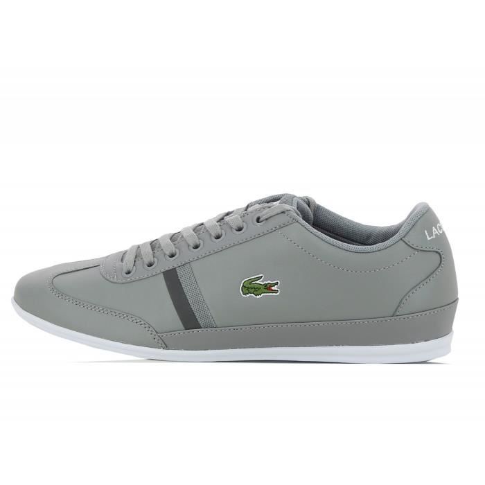basket lacoste grise femme
