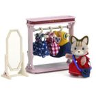 UNIVERS MINIATURE COMPLET Sylvanian Magasin de Robes + 1 figurine