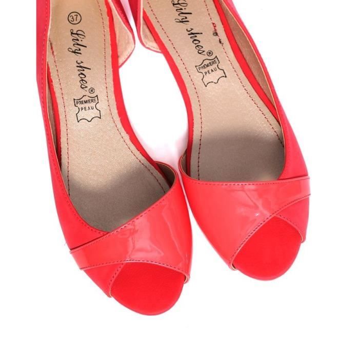 ballerine rouge