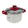 AUTOCUISEUR - CUISEUR A RIZ SEB CLIPSO EASY framboise 8 Litres