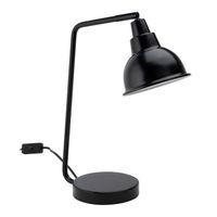 LAMPE A POSER  Lampe de bureau INDUS noire
