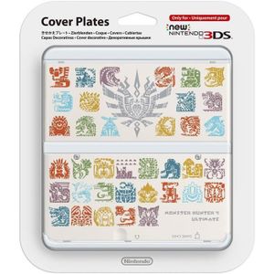 Coque Monster Hunter 4 Blanche New Nintendo 3DS