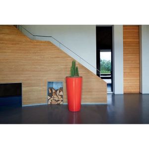 COLOR Poterie 58x58x110cm - Tomato