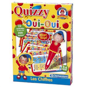 JEU SOCIÉTÉ - PLATEAU Quizzy Oui-Oui Les chiffres JEU SOCIÉTÉ - PLATEAU Quizzy Oui-Oui Les chiffres