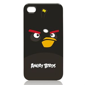 HOUSSE / ETUI / COQUE / FACADE / BIJOUX DE PORTABLE GEAR 4 Coque Angry Birds Noir