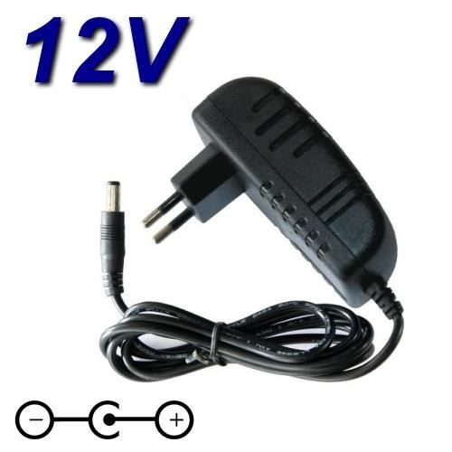 Alimentation Externe 220V vers 12VAdaptateur AC DC INPUT 100 240V AC