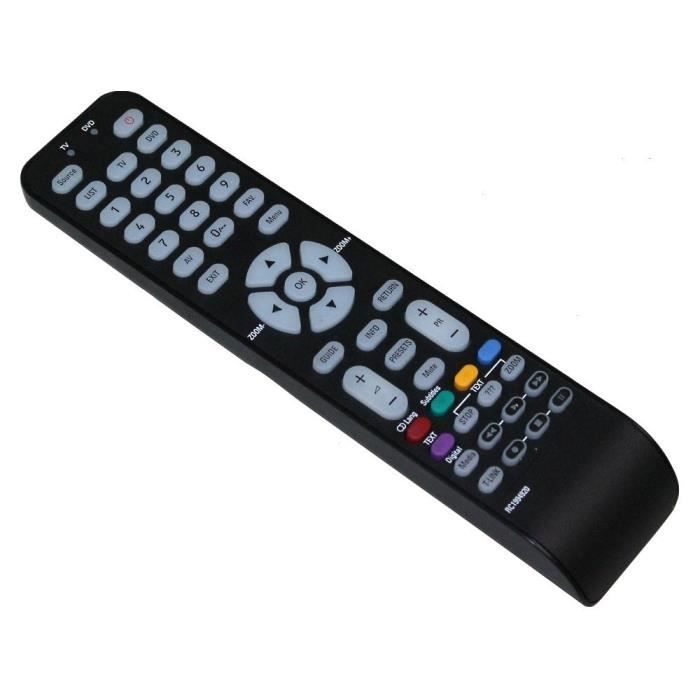 Télécommande De Remplacement Pour Climatiseur R07 / BGE R07B / BGE | Portée 10 M, Alimentation 2x AAA